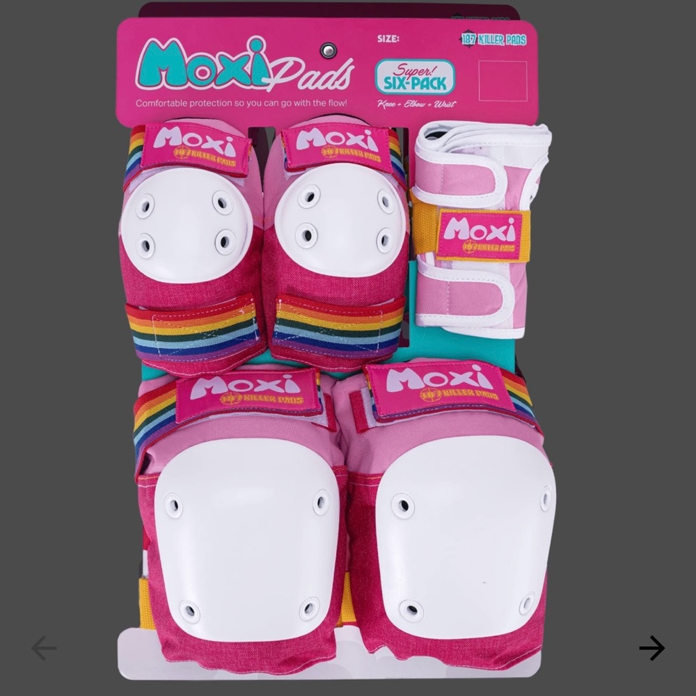 Moxi Roller Skates Protective Pads Bundle